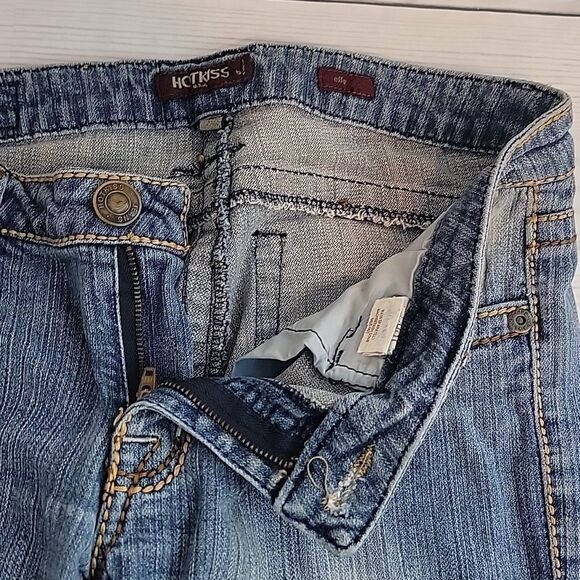 Hot Kiss denim bermuda shorts Women's Size 11 - Picture 8 of 14